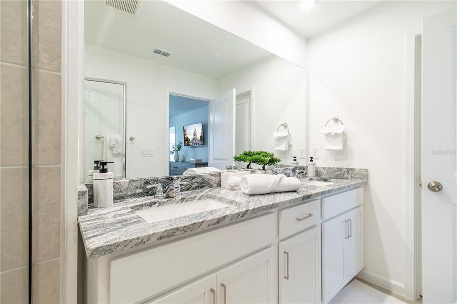 Furnished interior view inside a new home in , Kissimmee (Image 32).