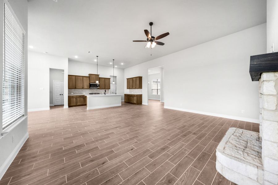 Spacious, unfurnished interior of a new home in Creekview Farms, Greenville (Image 19). Spacious, unfurnished interior of a new home in Creekview Farms, Greenville (Image 19).