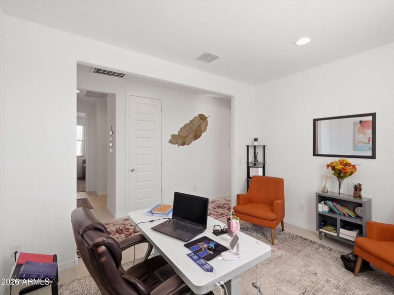 Large Opening into the Den