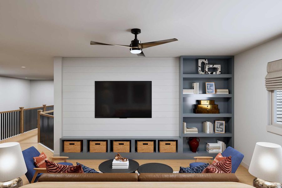 The Mandan - TV Room