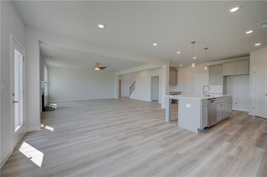 Spacious, unfurnished interior of a new home in Brighton, Locust Grove (Image 34). Spacious, unfurnished interior of a new home in Brighton, Locust Grove (Image 34).