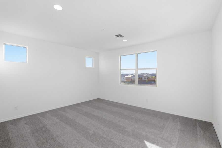 Representative unfurnished interior of a home built from the Triumph by Taylor Morrison in Artisan at Asante Encore Collection, Surprise (Image 21). Representative unfurnished interior of a home built from the Triumph by Taylor Morrison in Artisan at Asante Encore Collection, Surprise (Image 21).