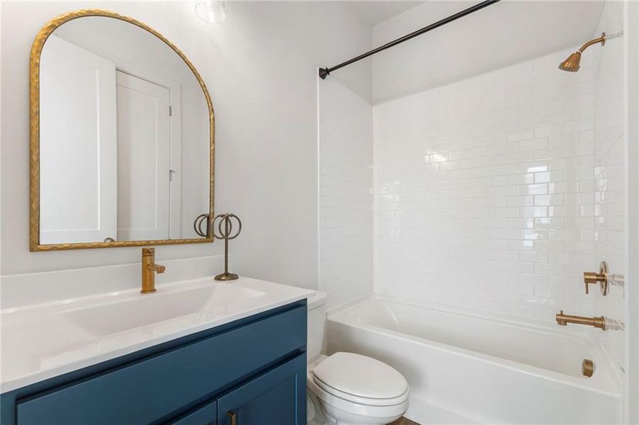 Furnished interior view inside a new home in , Atlanta (Image 11). Furnished interior view inside a new home in , Atlanta (Image 11).