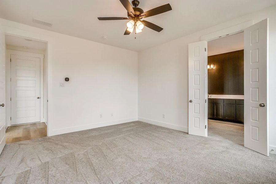 Representative unfurnished interior of a home built from the The Brazos by Elmwood Custom Homes in Matthews Farm, Venus (Image 26). Representative unfurnished interior of a home built from the The Brazos by Elmwood Custom Homes in Matthews Farm, Venus (Image 26).