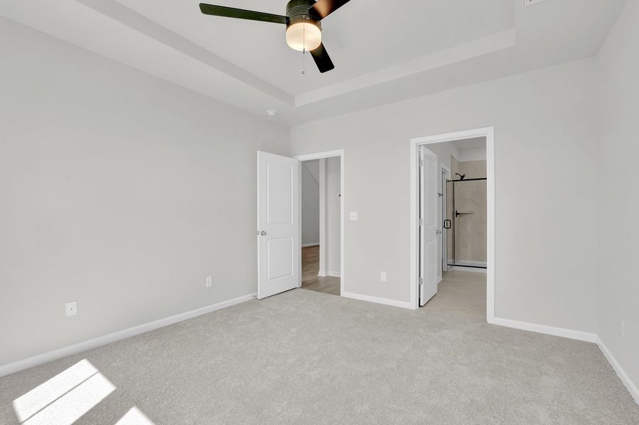 Spacious, unfurnished interior of a new home in Grand Park, Leland (Image 17).