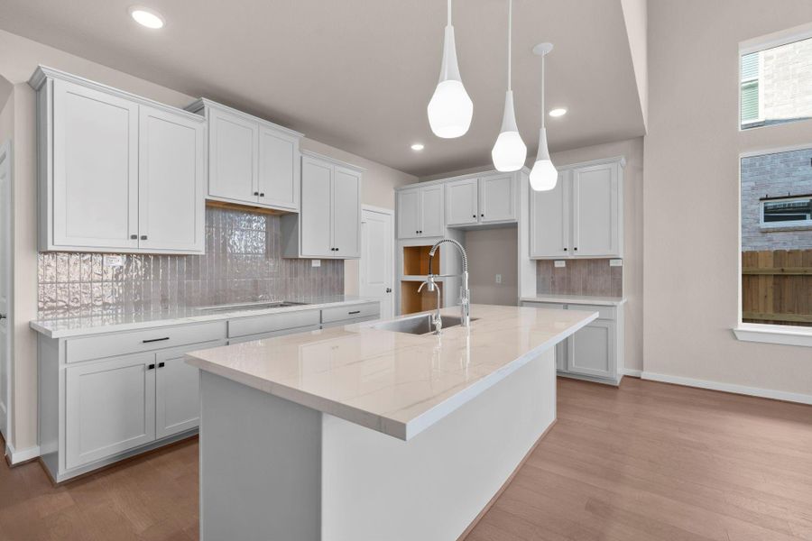 Furnished interior view inside a new home in Elyson 45' & 70', Katy (Image 14). Furnished interior view inside a new home in Elyson 45' & 70', Katy (Image 14).