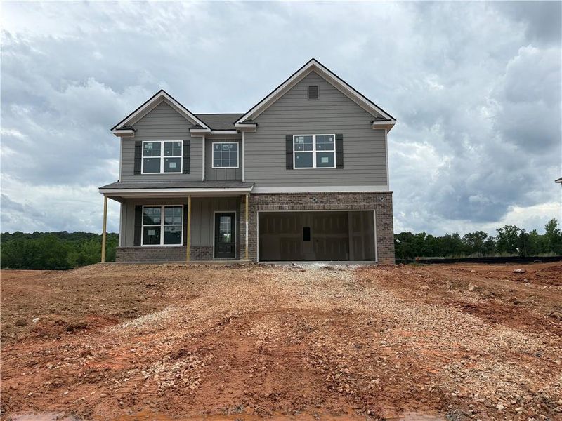 In-progress construction of a new home in Highland Park, Stonecrest, GA (Image 1). In-progress construction of a new home in Highland Park, Stonecrest, GA (Image 1).