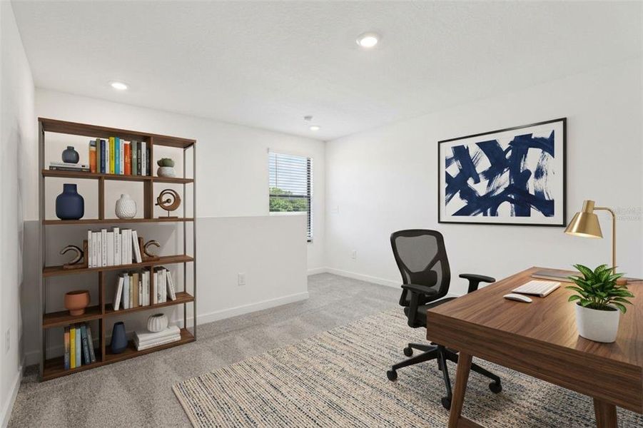 Furnished interior view inside a new home in Spring Hill, Spring Hill (Image 6). Furnished interior view inside a new home in Spring Hill, Spring Hill (Image 6).