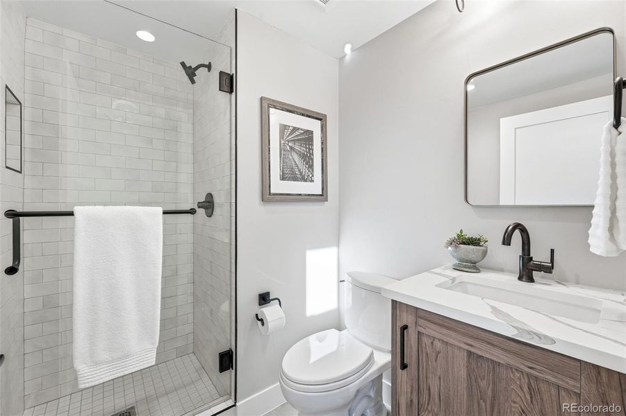 Furnished interior view inside a new home in , Denver (Image 43). Furnished interior view inside a new home in , Denver (Image 43).