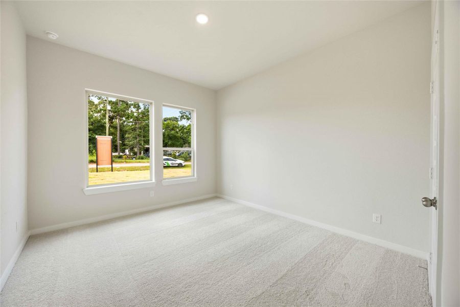 Spacious, unfurnished interior of a new home in Pine Rock Estates, Conroe (Image 20). Spacious, unfurnished interior of a new home in Pine Rock Estates, Conroe (Image 20).
