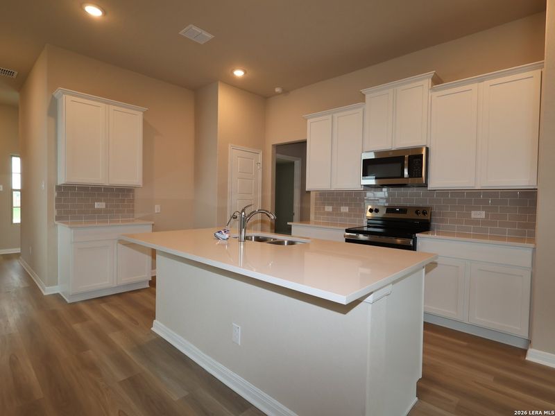 Furnished interior view inside a new home in Meadows at Clear Springs, New Braunfels (Image 6).