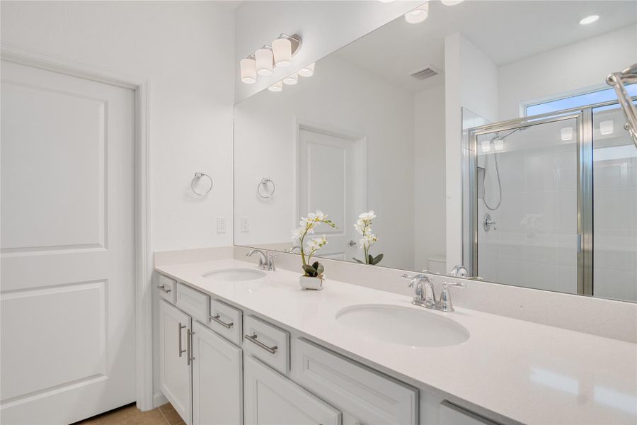 Furnished interior view inside a new home in , Vero Beach (Image 7). Furnished interior view inside a new home in , Vero Beach (Image 7).