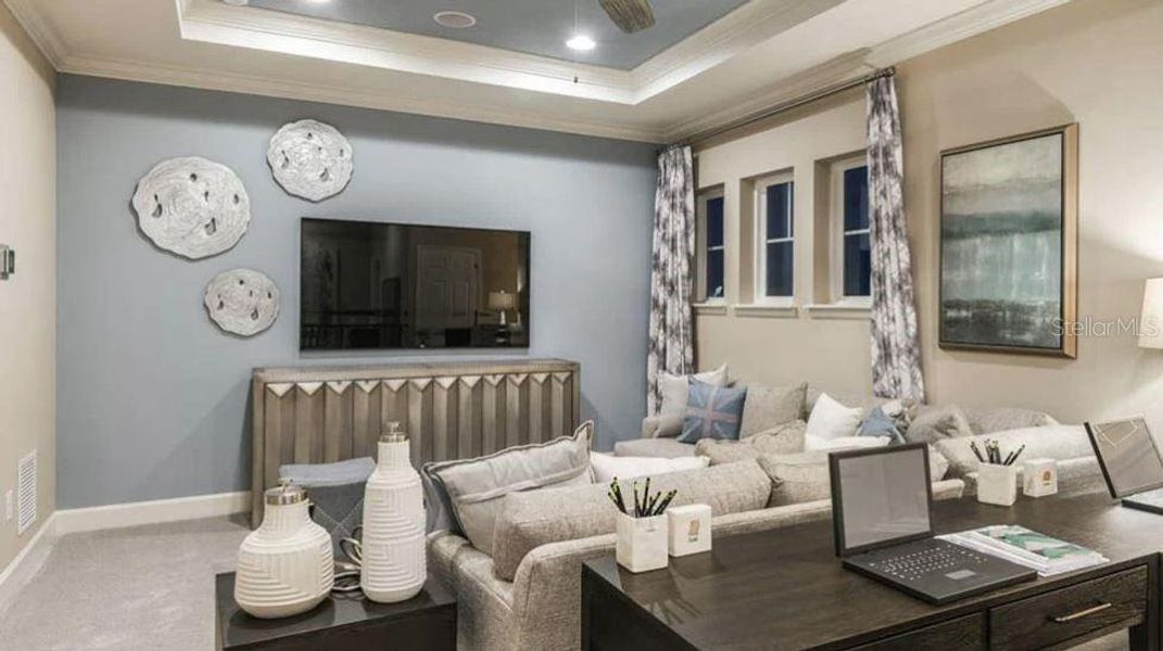 Furnished interior view inside a new home in Timber Ridge, Plant City (Image 12).