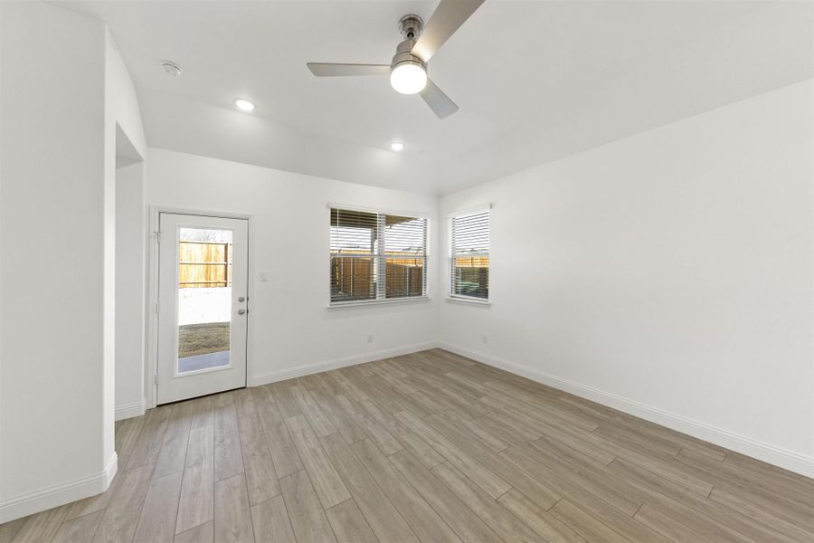 Spacious, unfurnished interior of a new home in Town Park, Princeton (Image 14). Spacious, unfurnished interior of a new home in Town Park, Princeton (Image 14).