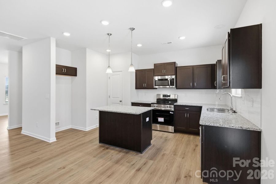 Furnished interior view inside a new home in Catawba Trace, Catawba (Image 9).