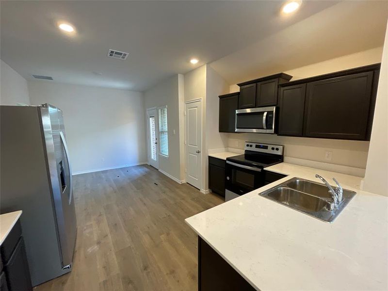 Furnished interior view inside a new home in Governor's Lots, Forney (Image 10).