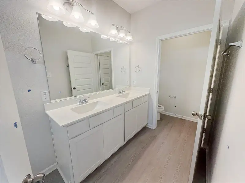 The Piedmont- Primary Bath with Dual Vanities The Piedmont- Primary Bath with Dual Vanities