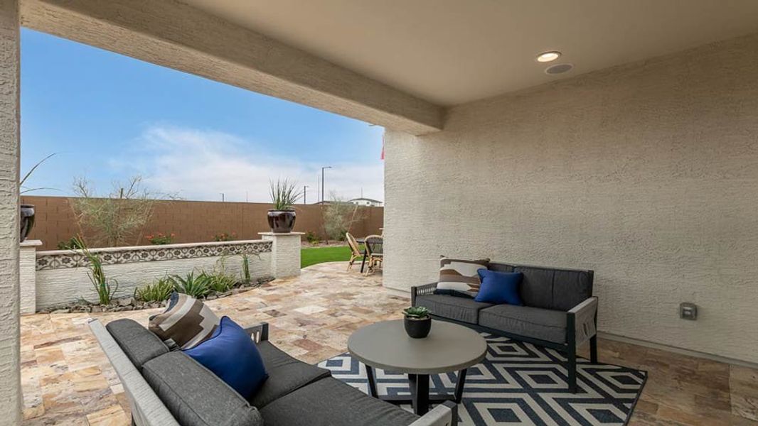 Representative furnished interior of a home built from the Hudson by Taylor Morrison in Paradisi Encore Collection, Surprise (Image 28). Representative furnished interior of a home built from the Hudson by Taylor Morrison in Paradisi Encore Collection, Surprise (Image 28).