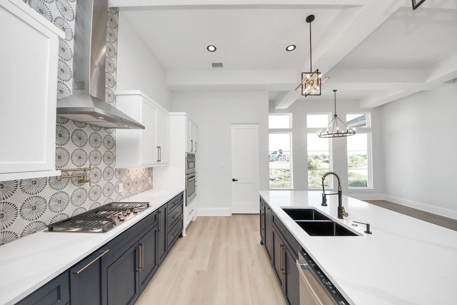 Furnished interior view inside a new home in , Montgomery (Image 6). Furnished interior view inside a new home in , Montgomery (Image 6).