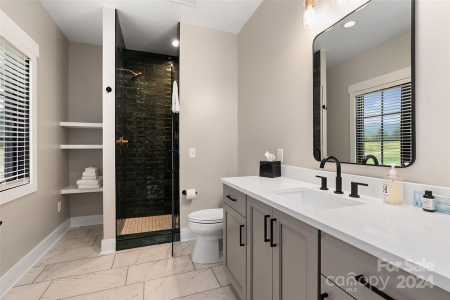 Furnished interior view inside a new home in , Waynesville (Image 13).