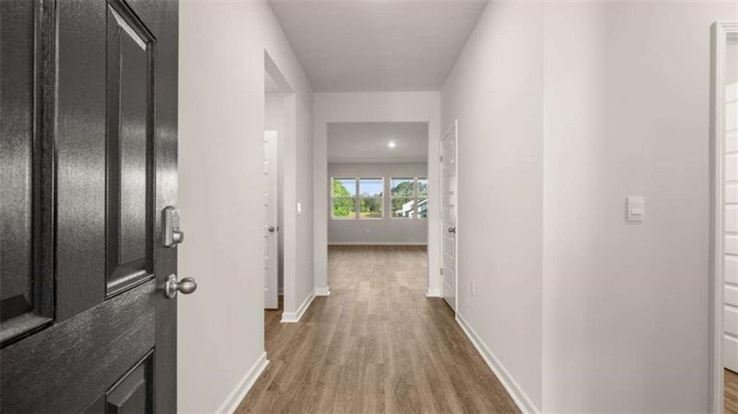 Spacious, unfurnished interior of a new home in Preserve at Dove Creek, Statham (Image 22).