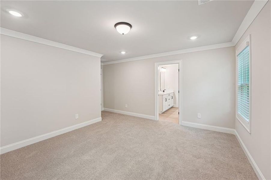 Spacious, unfurnished interior of a new home in Hemingway - Reserve Series, Cumming (Image 32). Spacious, unfurnished interior of a new home in Hemingway - Reserve Series, Cumming (Image 32).