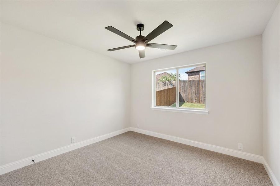 Spacious, unfurnished interior of a new home in Country Lakes Classic 50, Denton (Image 30).