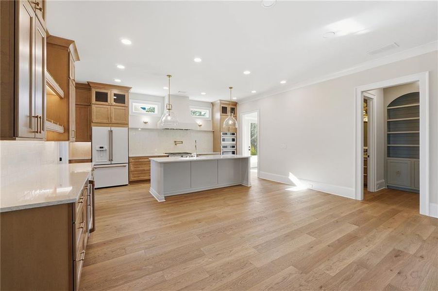 Furnished interior view inside a new home in , Marietta (Image 6).