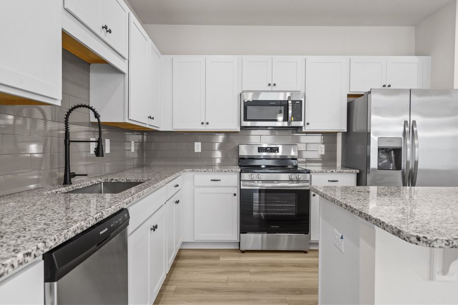 Furnished interior view inside a new home in Cape Overlook, Lillington (Image 4).