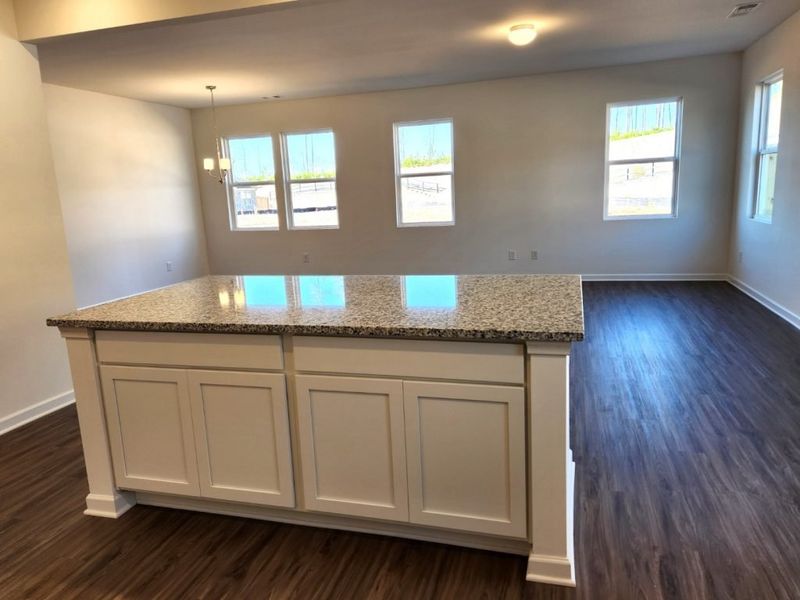 Representative furnished interior of a home built from the Boxwood by Piedmont Residential in The Retreat at Browns Ridge, Newnan (Image 7).
