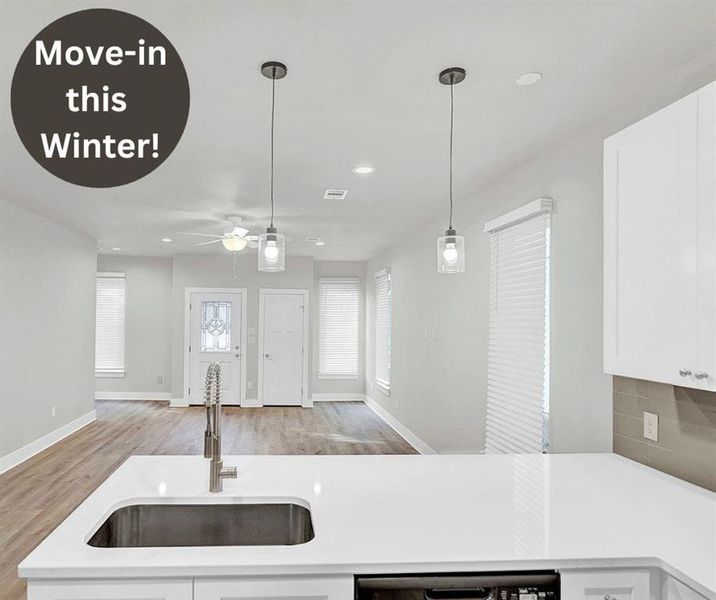 Furnished interior view inside a new home in , Wimberley (Image 6). Furnished interior view inside a new home in , Wimberley (Image 6).