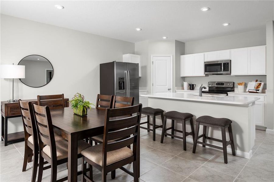 Furnished interior view inside a new home in Lakeside Preserve, Lakeland (Image 11).
