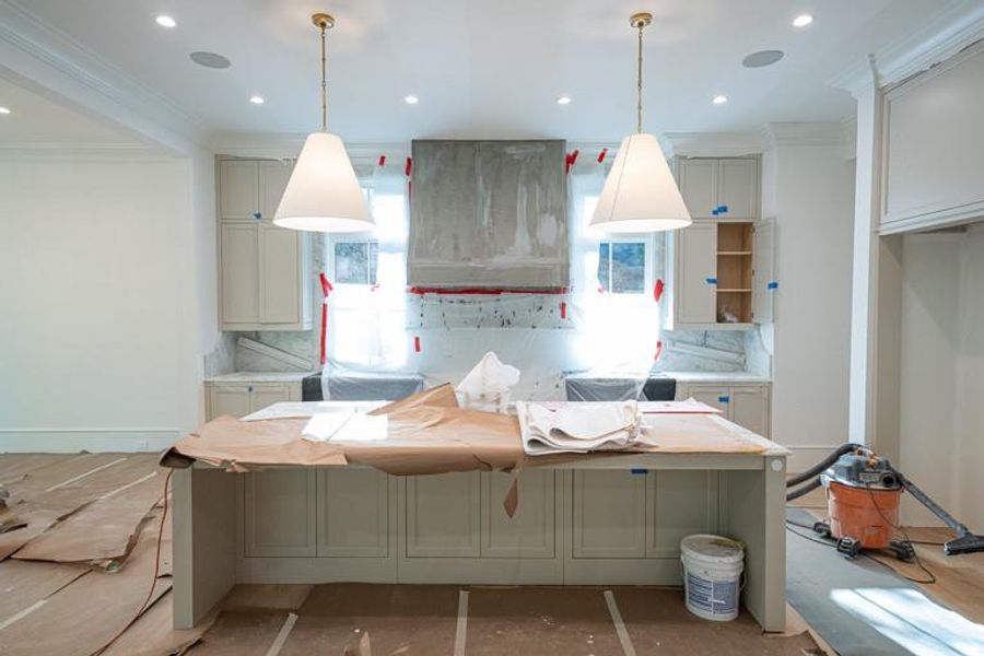 In-progress construction of a new home in Blue Heron Walk, Atlanta, GA (Image 9).