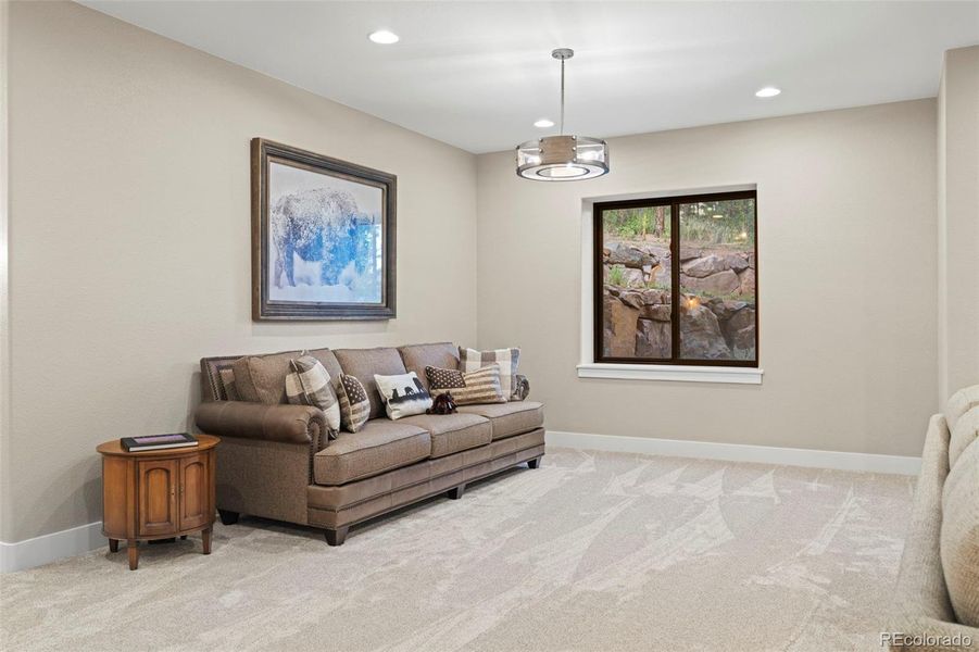 Furnished interior view inside a new home in , Larkspur (Image 18).