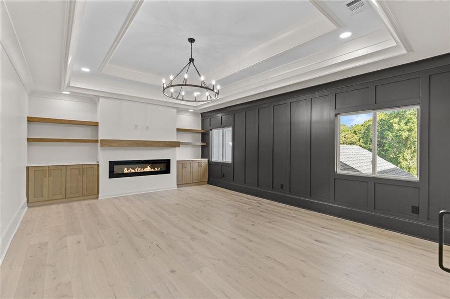 Furnished interior view inside a new home in , Dacula (Image 34).