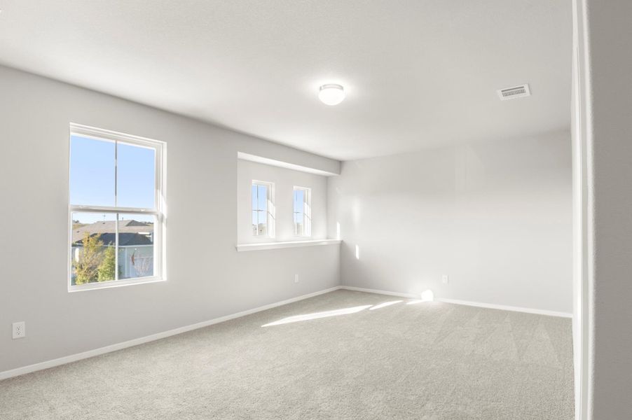 Spacious, unfurnished interior of a new home in Harvest Ridge, Elgin (Image 32). Spacious, unfurnished interior of a new home in Harvest Ridge, Elgin (Image 32).