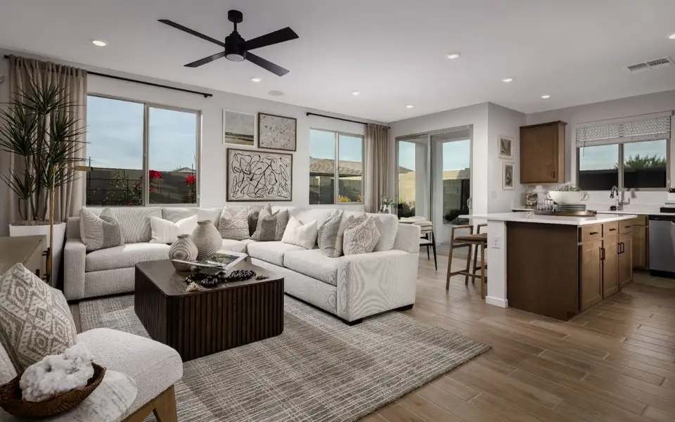 Furnished interior view inside a new home in Blossom Rock, Apache Junction (Image 4).