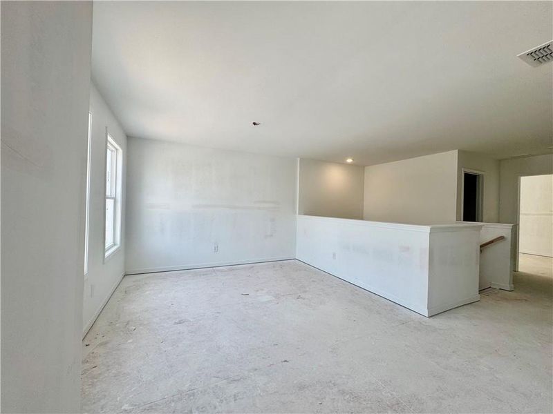 In-progress construction of a new home in Eastlyn Crossing, Flowery Branch, GA (Image 34).