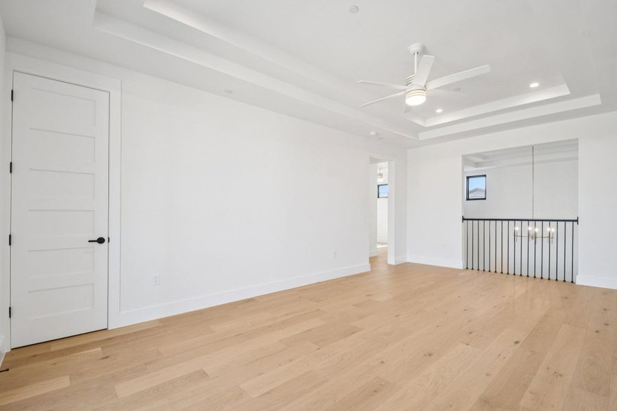 Spacious, unfurnished interior of a new home in Milky Way at River Place, Austin (Image 34).