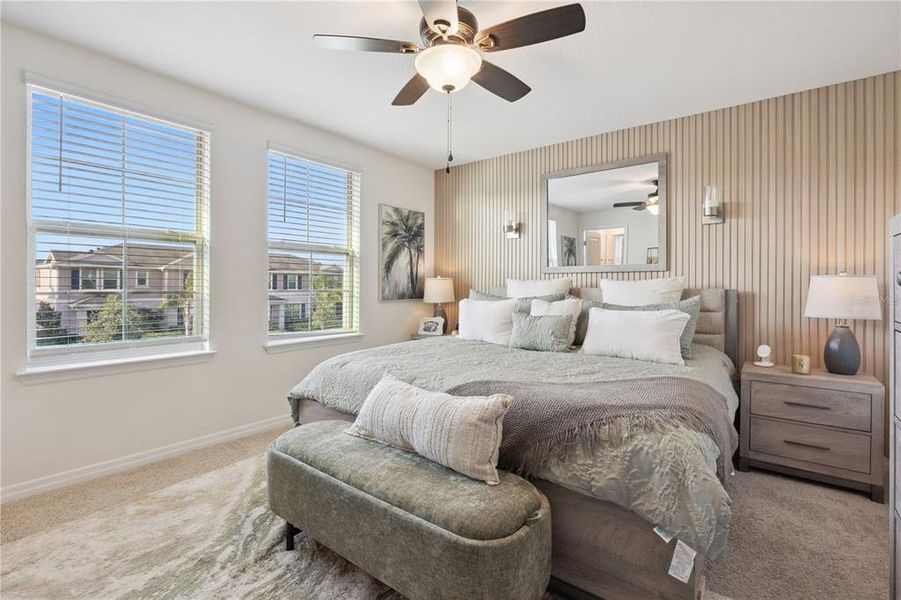 Furnished interior view inside a new home in Waterleigh, Winter Garden (Image 23). Furnished interior view inside a new home in Waterleigh, Winter Garden (Image 23).