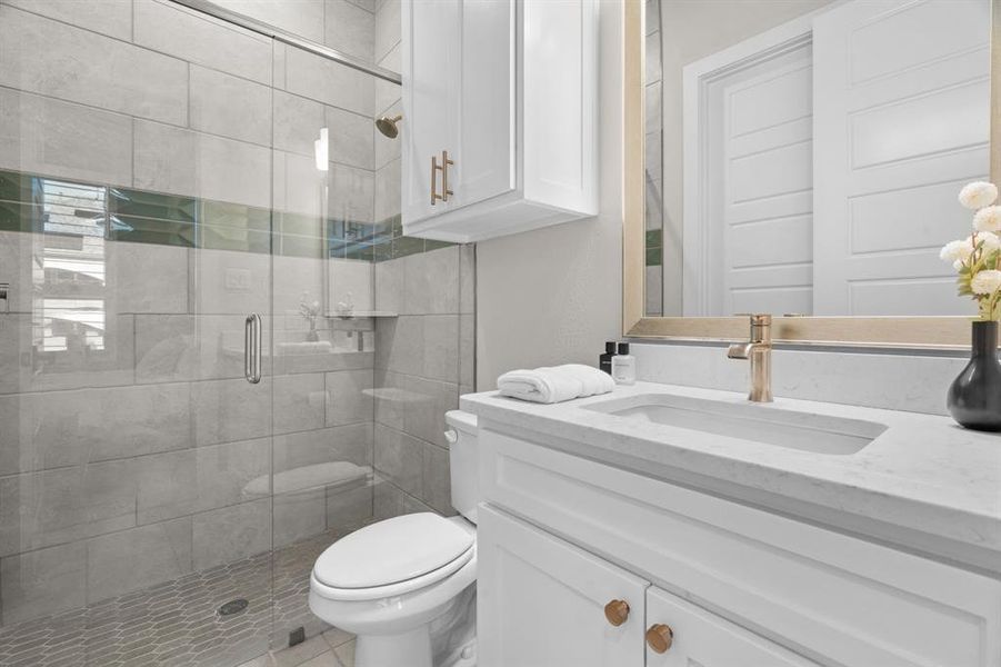 Furnished interior view inside a new home in , Argyle (Image 14).