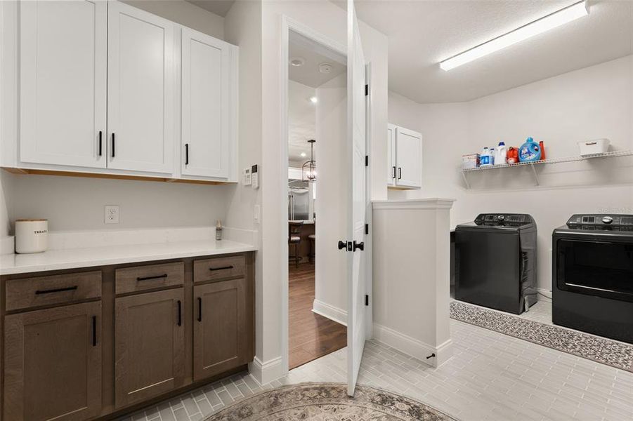 Furnished interior view inside a new home in , Clermont (Image 11). Furnished interior view inside a new home in , Clermont (Image 11).
