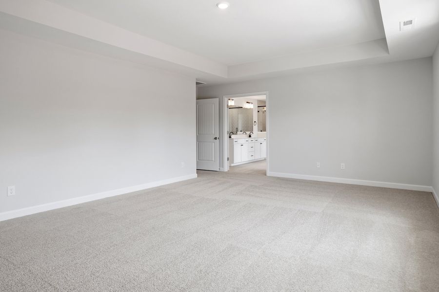 Spacious, unfurnished interior of a new home in Sweetbrier, Durham (Image 30). Spacious, unfurnished interior of a new home in Sweetbrier, Durham (Image 30).