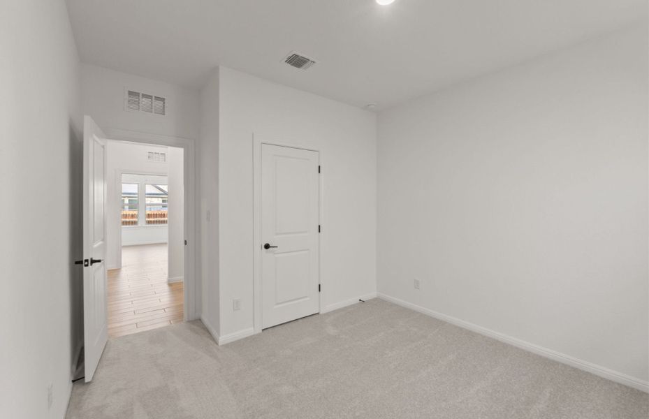 Spacious, unfurnished interior of a new home in Saddleback at Santa Rita Ranch, Liberty Hill (Image 37). Spacious, unfurnished interior of a new home in Saddleback at Santa Rita Ranch, Liberty Hill (Image 37).