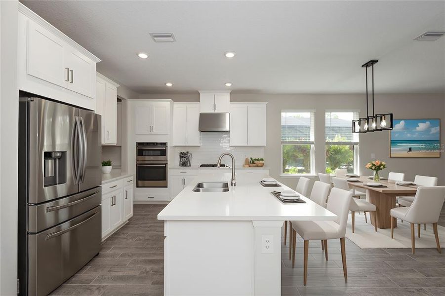 Furnished interior view inside a new home in , Nokomis (Image 24).