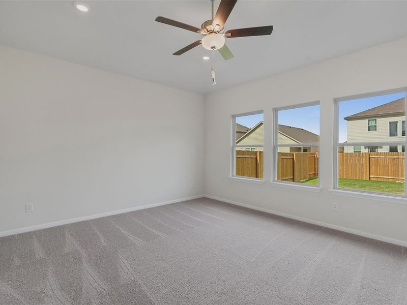 Spacious, unfurnished interior of a new home in Morningstar, Georgetown (Image 27). Spacious, unfurnished interior of a new home in Morningstar, Georgetown (Image 27).