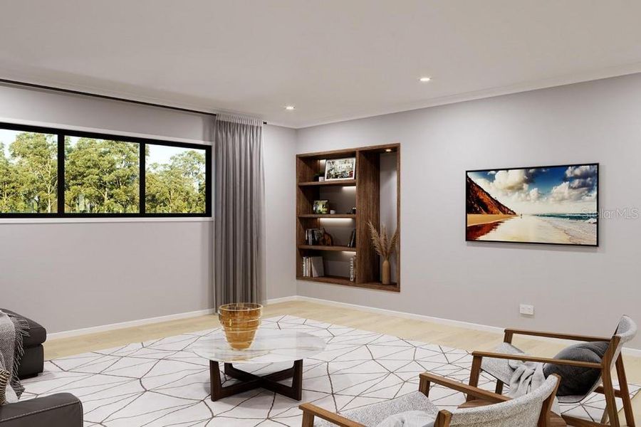 Furnished interior view inside a new home in , Myakka City (Image 7).