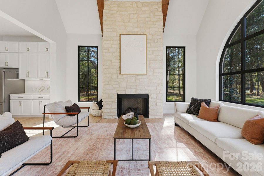 Exterior details and patio area of a home in , Mooresville (Image 3). Exterior details and patio area of a home in , Mooresville (Image 3).