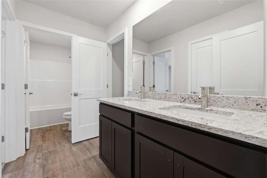 Furnished interior view inside a new home in Fern Dale, Fairburn (Image 6). Furnished interior view inside a new home in Fern Dale, Fairburn (Image 6).