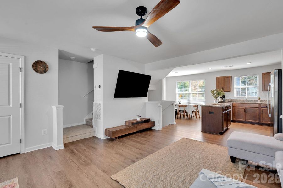 Furnished interior view inside a new home in , Charlotte (Image 16).